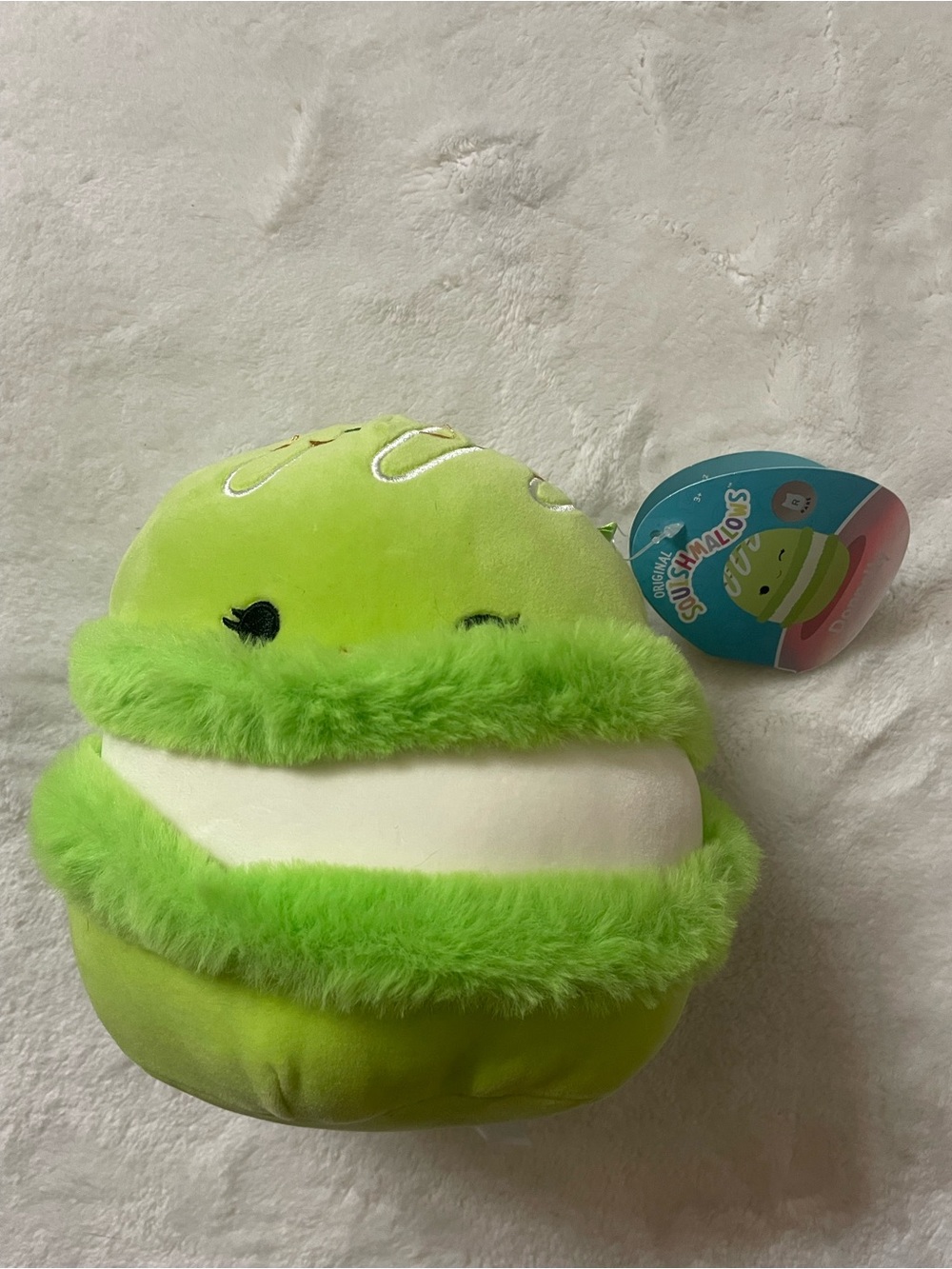 NWT - Squishmallows - Donnelly the Pistachio Macaron